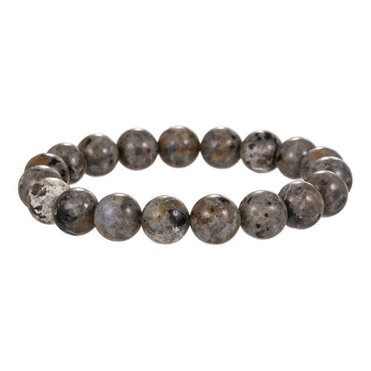 Natural Flame Stone Bracelet – UV Reactive Super Flame Pattern Crystal for Energy