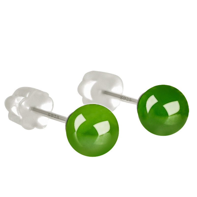 Green jade protection and luck jewelry gift