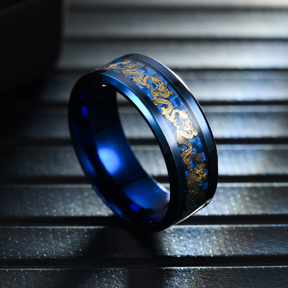 Dragon Titanium Ring - Ultimate Luck, Prosperity, and Protection