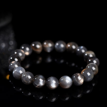 Natural Black Crystal Bracelet - Grounding and Protective