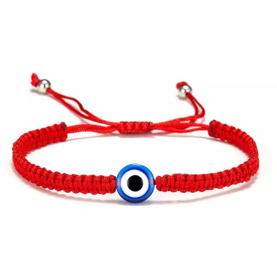 Handmade Evil Eye Red String Bracelet – Protection & Good Luck