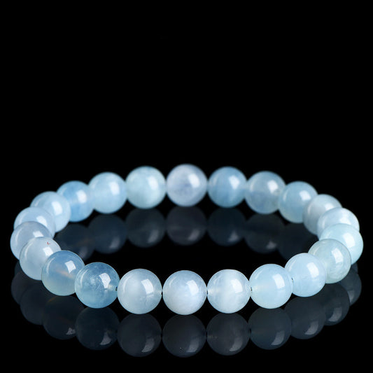 Blue Aquamarine Bracelet -Calming & Soothing