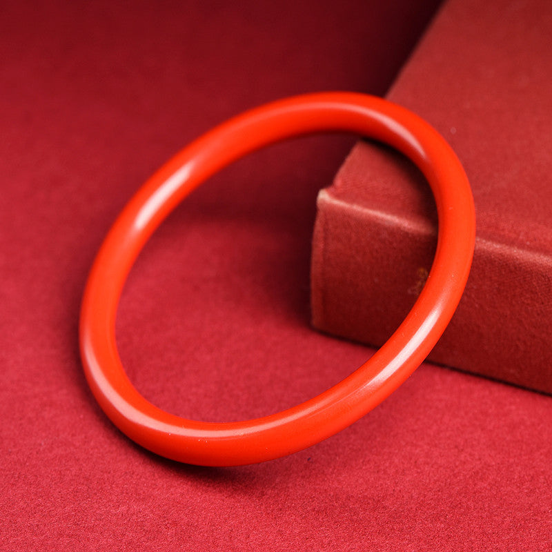 Lucky red bracelet women stackable style