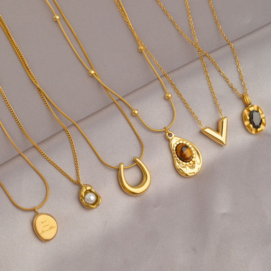 Pure Titanium Necklace – Lightweight, Durable & Modern Unisex Jewelry